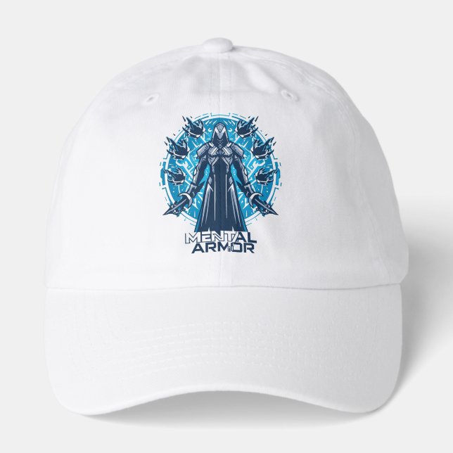 Mental Armor - Hoodie Warrior Figure Hat (Front)