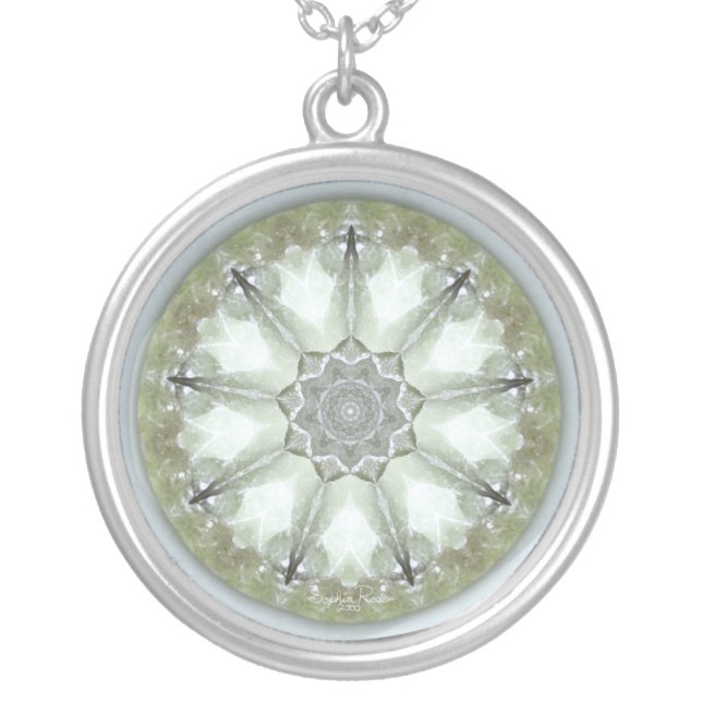 MENTAL BALANCE Mandala Necklace (Front)