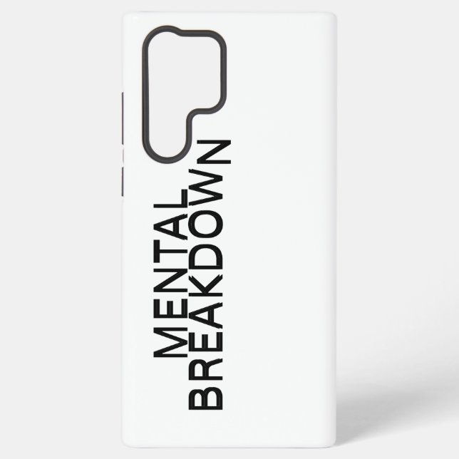 Mental Breakdown Professional Samsung Galaxy Case (Back)