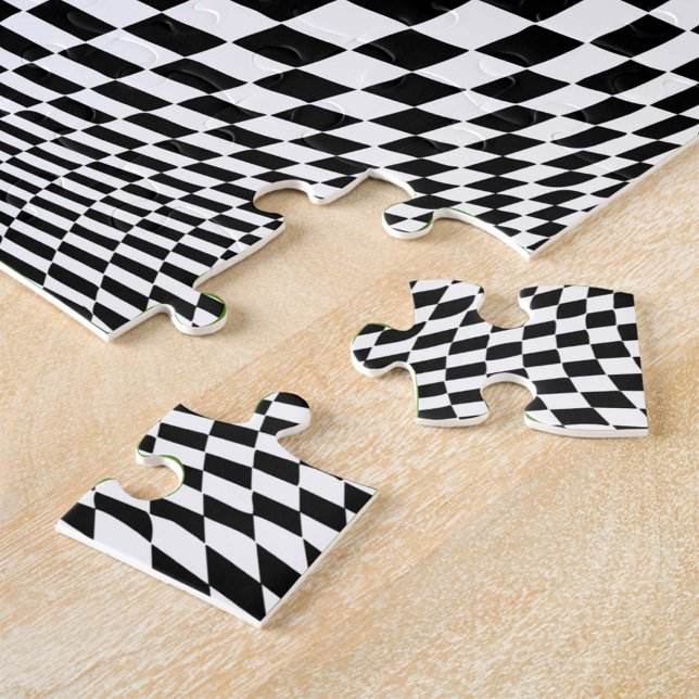 Mental Challenge Jigsaw Puzzle (Mental Challenge Op Art Jigsaw Puzzle)