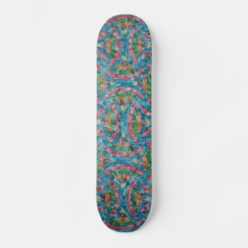 Mental fragment skateboard deck