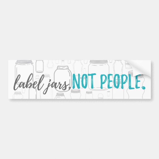 Mental health advocacy bumper sticker (Front)