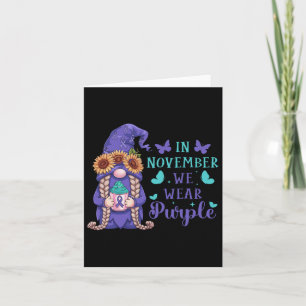 Mental Health And Suicide Awareness Card