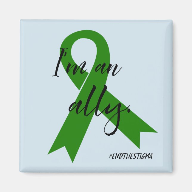 Mental Health Awareness Ally Magnet (Front)