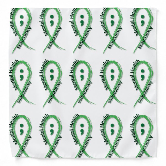 Mental Health Awareness Bandana (Front)
