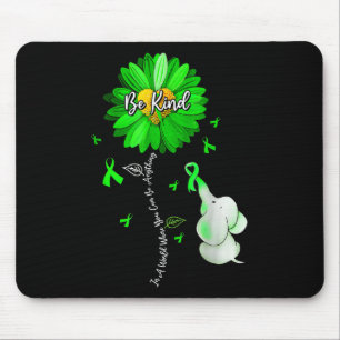 Mental Health Awareness Be Kind Sunflower Ribbon S Mouse Pad