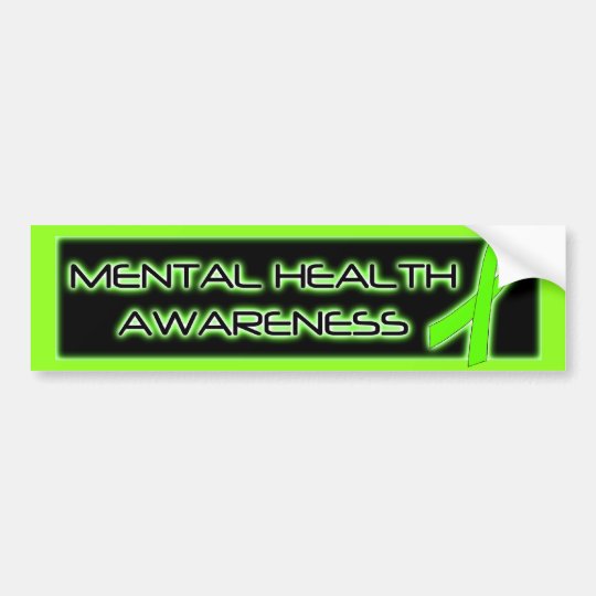 Mental Health Awareness Bumper Sticker