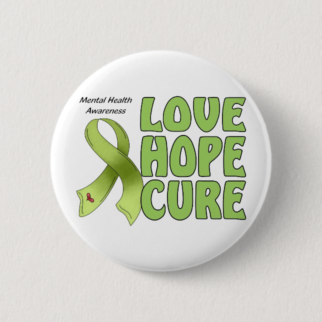Mental Health Awareness Button (Front)