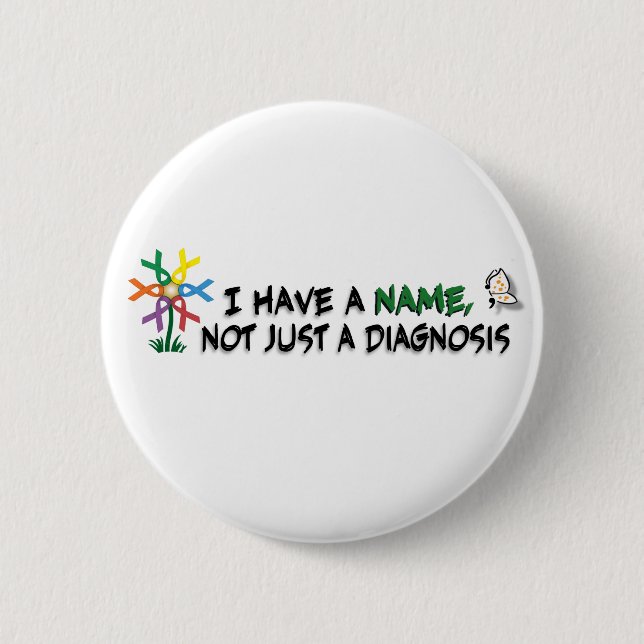 Mental Health Awareness Button (Front)
