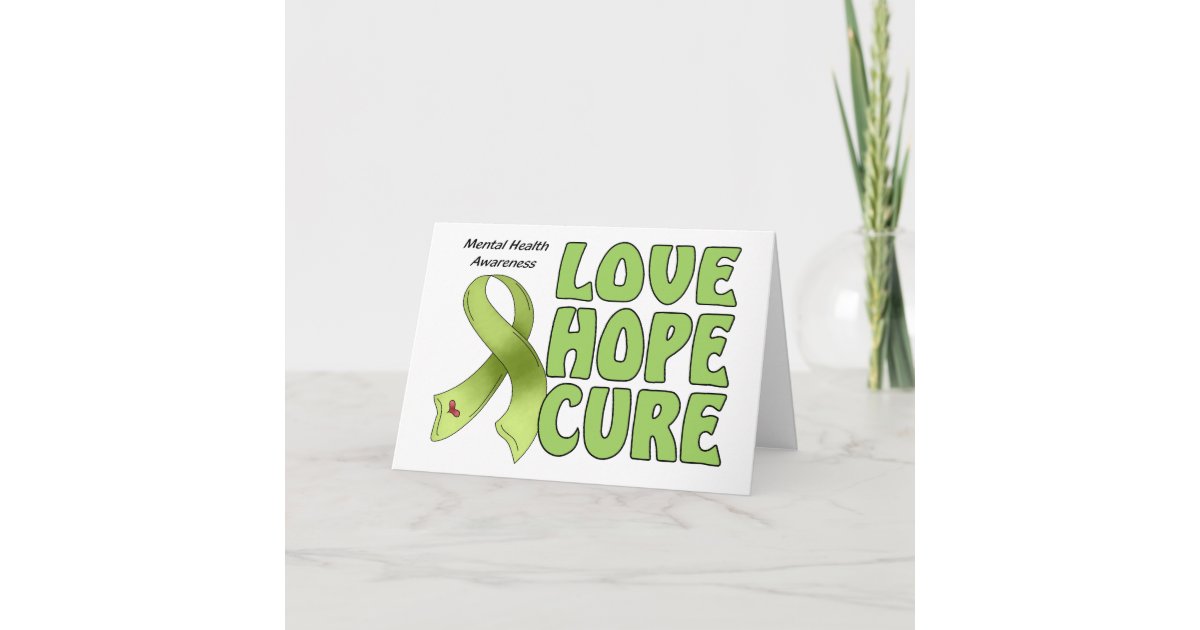 Mental Health Awareness Card | Zazzle.com