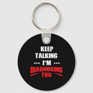 Mental Health Awareness Counselor Gift - Therapist Keychain