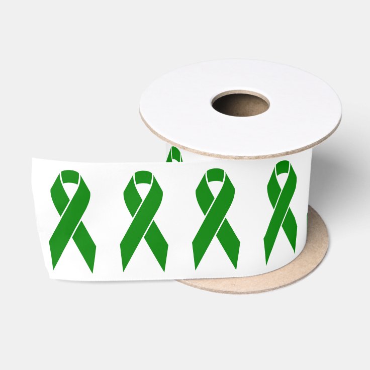 Mental Health Awareness Green Ribbon | Zazzle