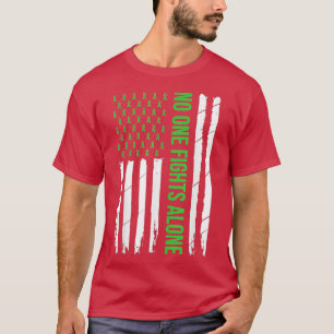 Mental Health Awareness Green Ribbon  T-Shirt