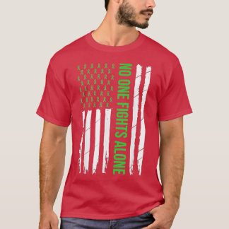 Mental Health Awareness Green Ribbon T-Shirt