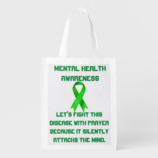 Mental Health Awareness Grocery Bag