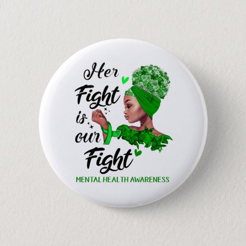Mental Health Awareness Her Fight Is Our Fight Button