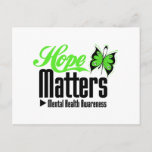 Mental Health Awareness Hope Matters Postcard