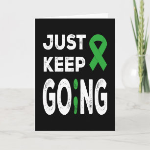 Mental Health Awareness Just Keep Going Card