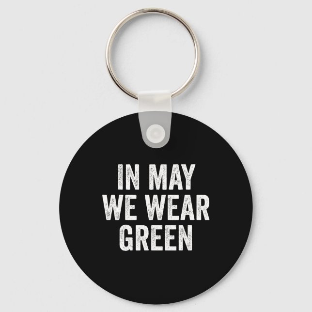 Mental Health Awareness  Keychain (Front)