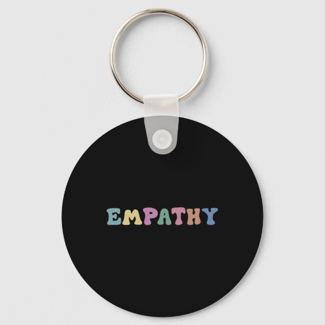 Mental Health Awareness Kindness Empathy  Keychain (Front)