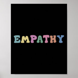 Mental Health Awareness Kindness Empathy  Poster