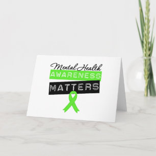 Mental Health Awareness Matters Card