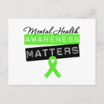 Mental Health Awareness Matters Postcard