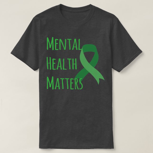 Mental Health Awareness Month Australia T-Shirt (Design Front)