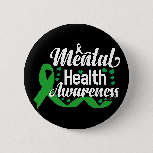 Mental Health Awareness Month Button (Front)