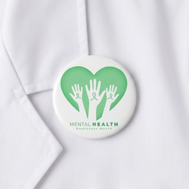 Mental Health Awareness Month Button (Creator Uploaded)