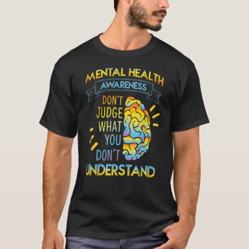 Mental Health Awareness Month  Choose To Live T_Shirt