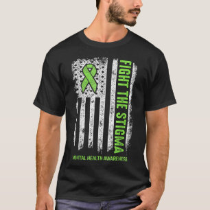 Mental Health Awareness Month Fight The Stigma Men T-Shirt
