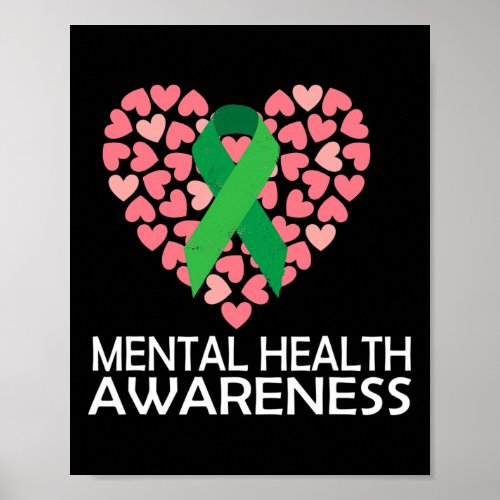 Mental Health Awareness Month Gift For Men  Poster