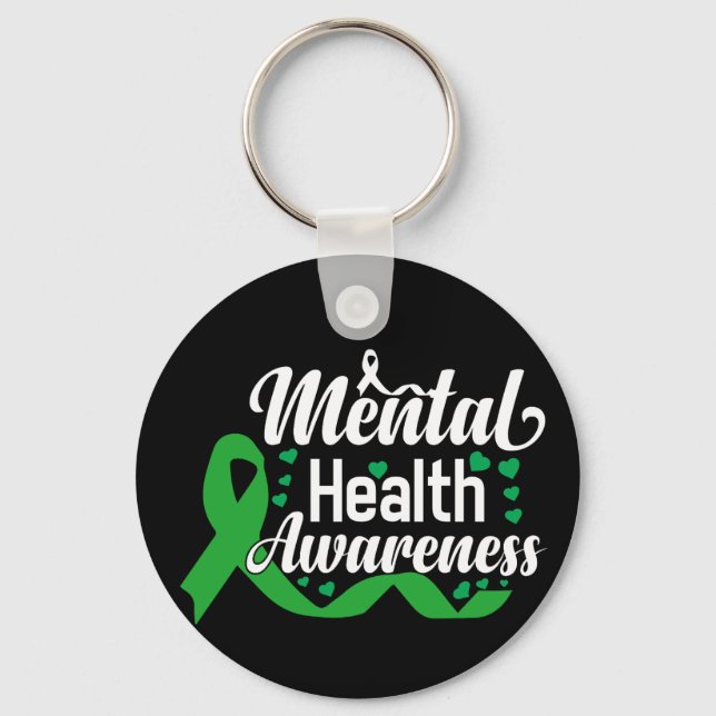 Mental Health Awareness Month Keychain (Front)