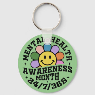 Mental Health Awareness Month Keychain
