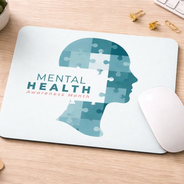 Mental Health Awareness Month Mouse Pad (Creator Uploaded)