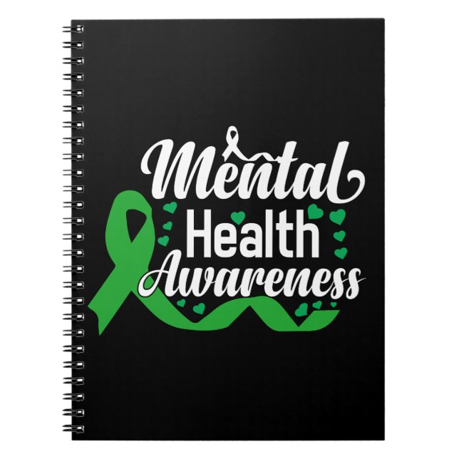 Mental Health Awareness Month Notebook (Front)