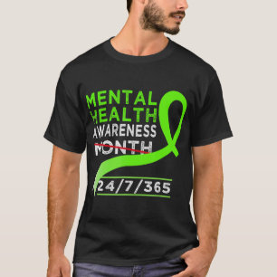 Mental Health Awareness Month Of May Fight The Sti T-Shirt