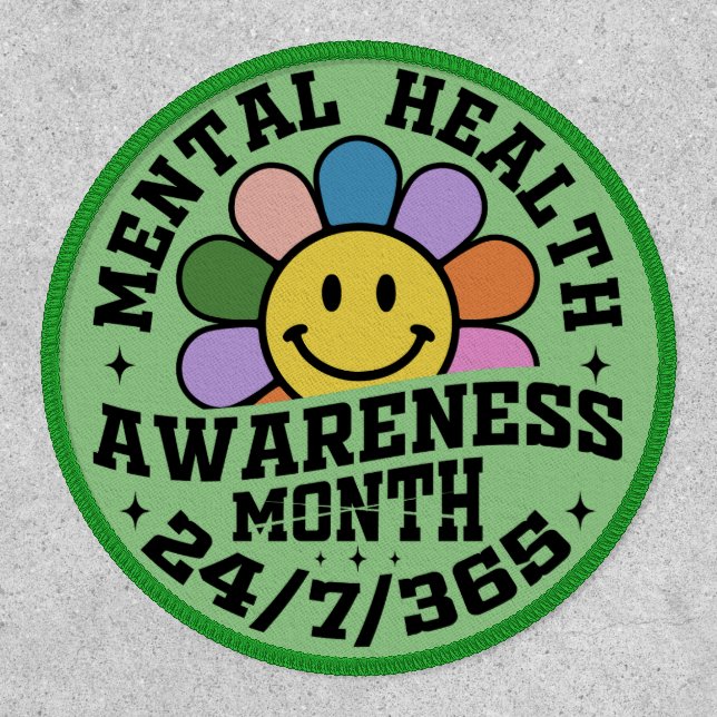 Mental Health Awareness Month Patch (Front)