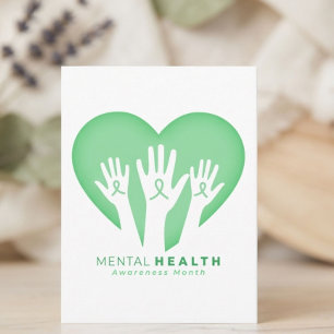 Mental Health Awareness Month Postcard