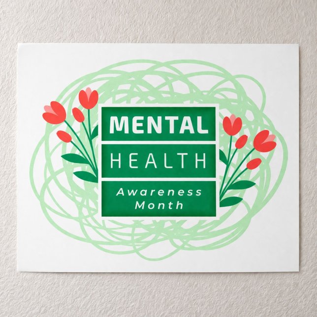 Mental Health Awareness Month Poster (Creator Uploaded)