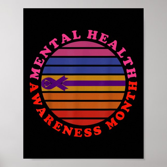 Mental Health Awareness Month  Poster (Front)