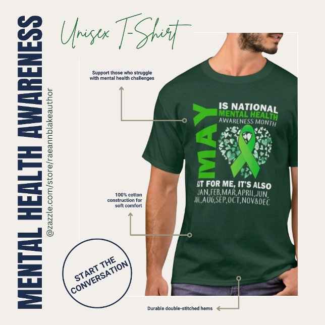 Mental Health Awareness Month T-Shirt (Creator Uploaded)
