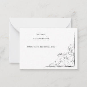 Mental Health Awareness Note Card