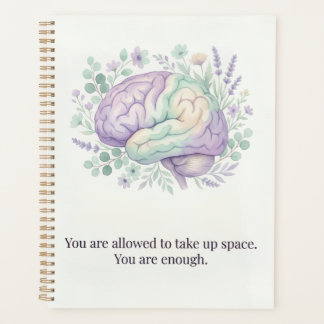 Mental Health Awareness Notebook – “You Are Enough