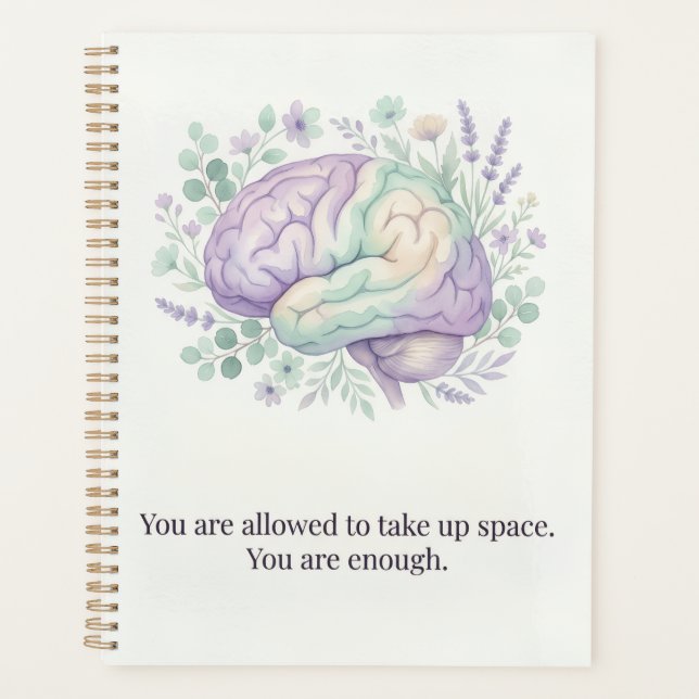 Mental Health Awareness Notebook – “You Are Enough (Front)