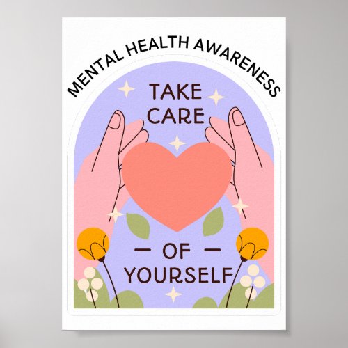 Mental health awareness poster