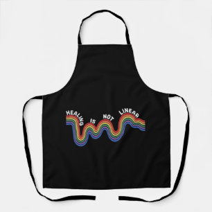 Mental Health Awareness Rainbow LGBTQ Apron