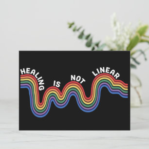 Mental Health Awareness Rainbow LGBTQ Invitation