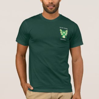 Mental Health Awareness Ribbon Angel Custom Shirts